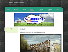 Tablet Screenshot of kampoengawan.com